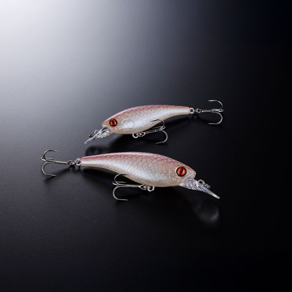 西日本釣り博限定品
SOUL SHAD 58&68 SSR-F
明太マヨアルビノスネーク／58mm 68mm
58 SSR-F：¥1,848（税込）／68 SSR-F：¥1,881（税込）