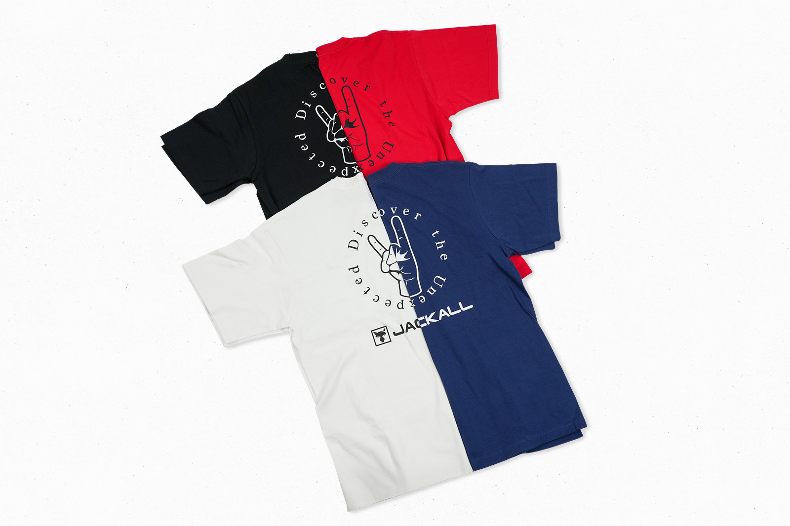 ハンドサインロゴTシャツ バックプリント