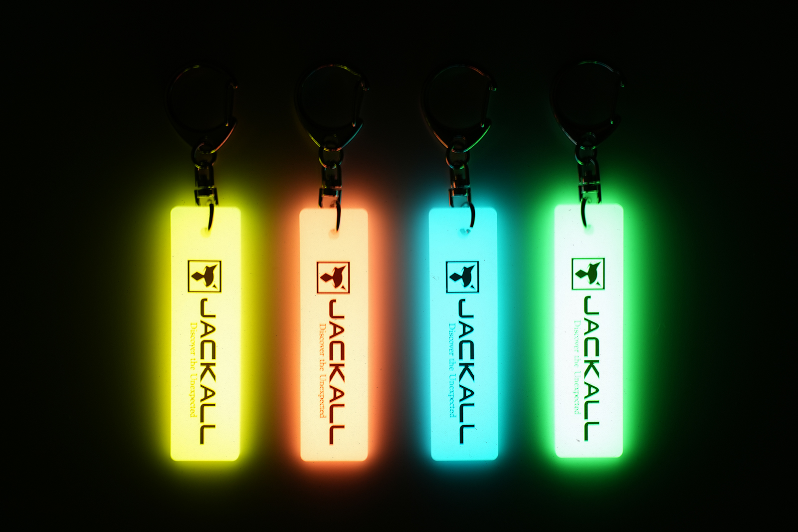 グローキーホルダー【グロー/グローピンク/グローブルー/グローイエロー】