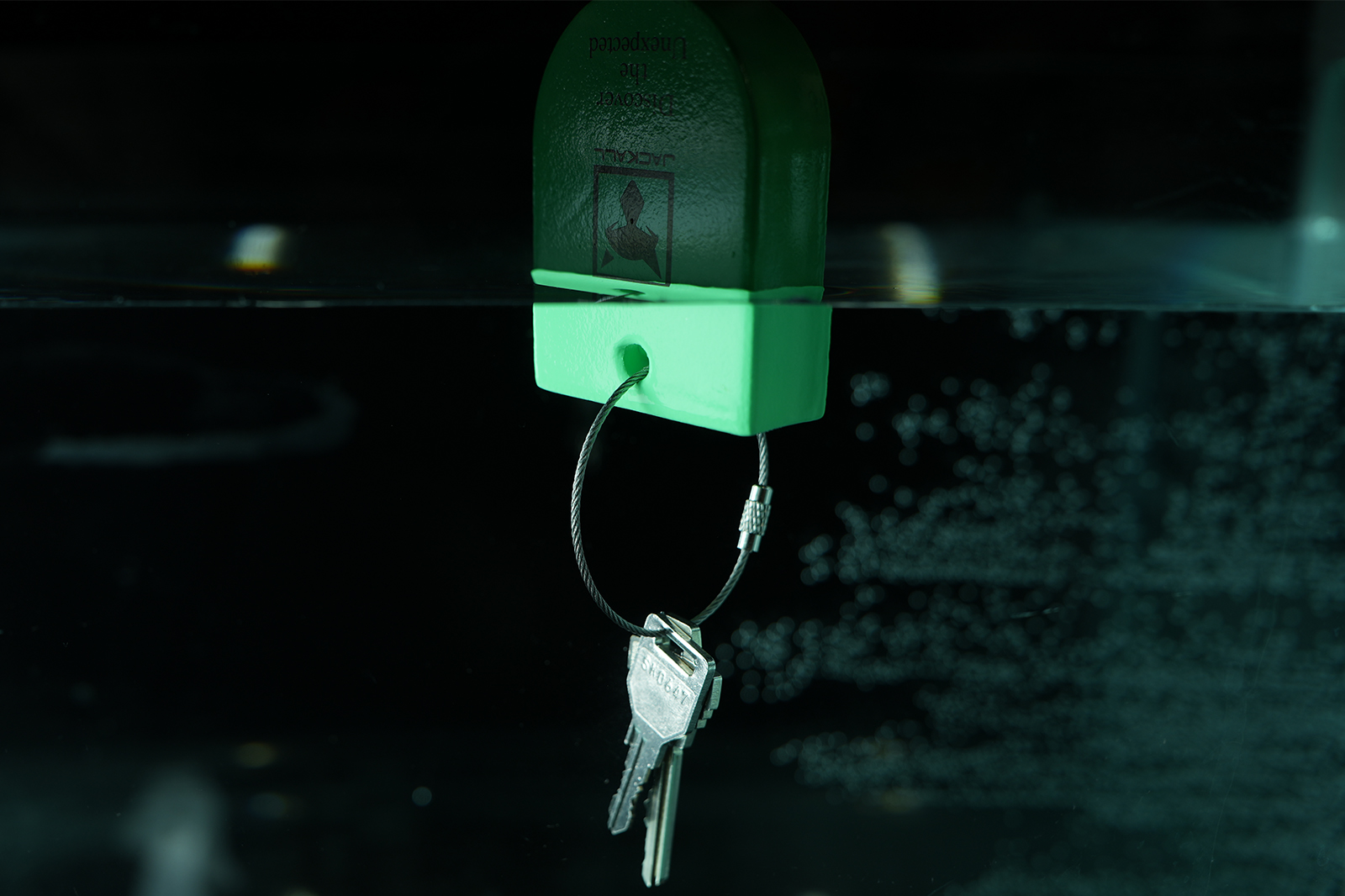 グローキーホルダー【グロー/グローピンク/グローブルー/グローイエロー】