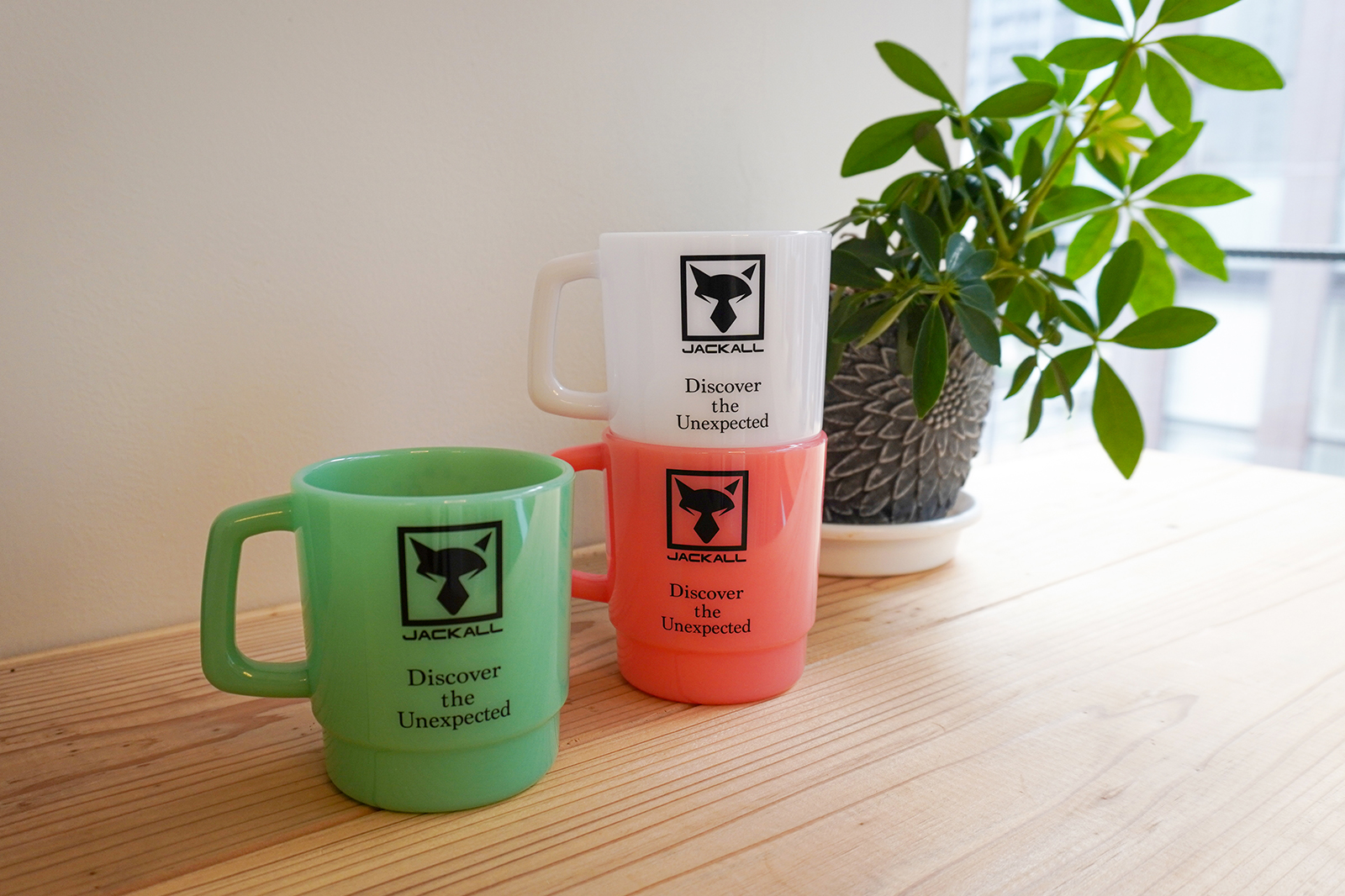 スタッキングマグカップ 使用イメージ