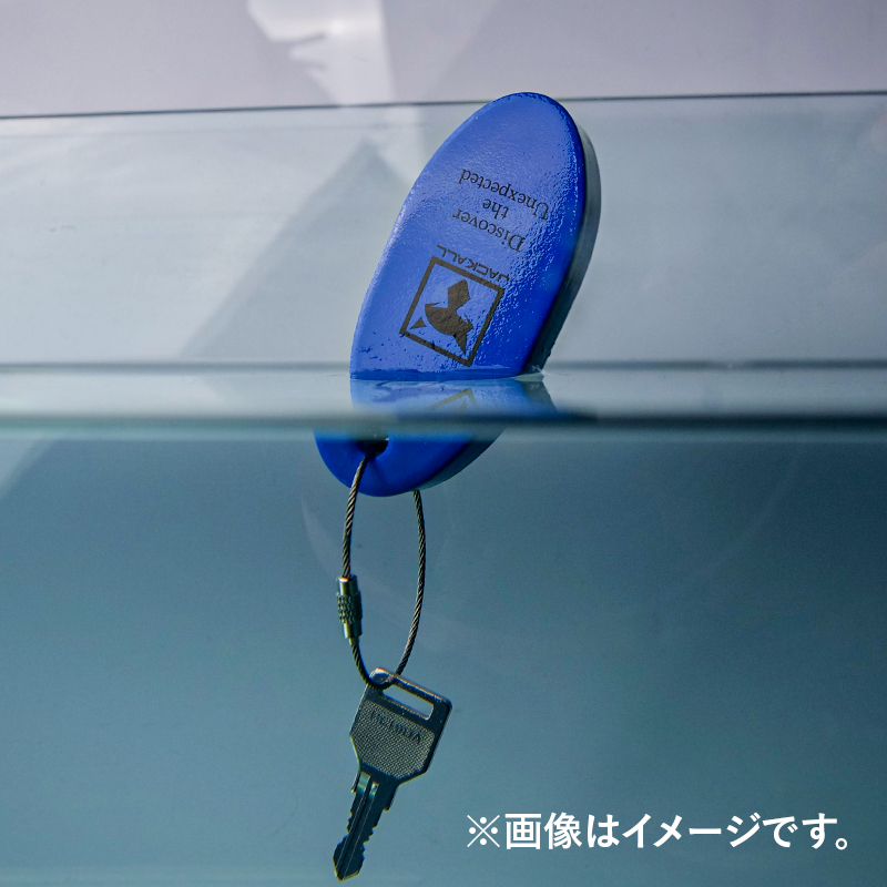 ザ・キープキャスト会場限定 フローティングキーホルダー 「オーバル/ブルー」