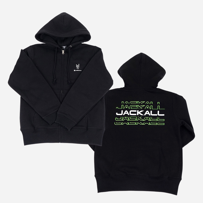 ザ・キープキャスト会場限定 ハンドサインフーディ 「ブラック」