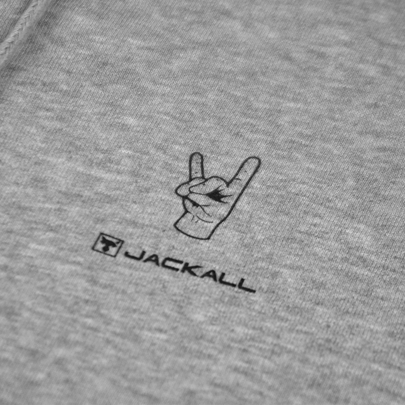 ザ・キープキャスト会場限定 ハンドサインフーディ 「グレー」