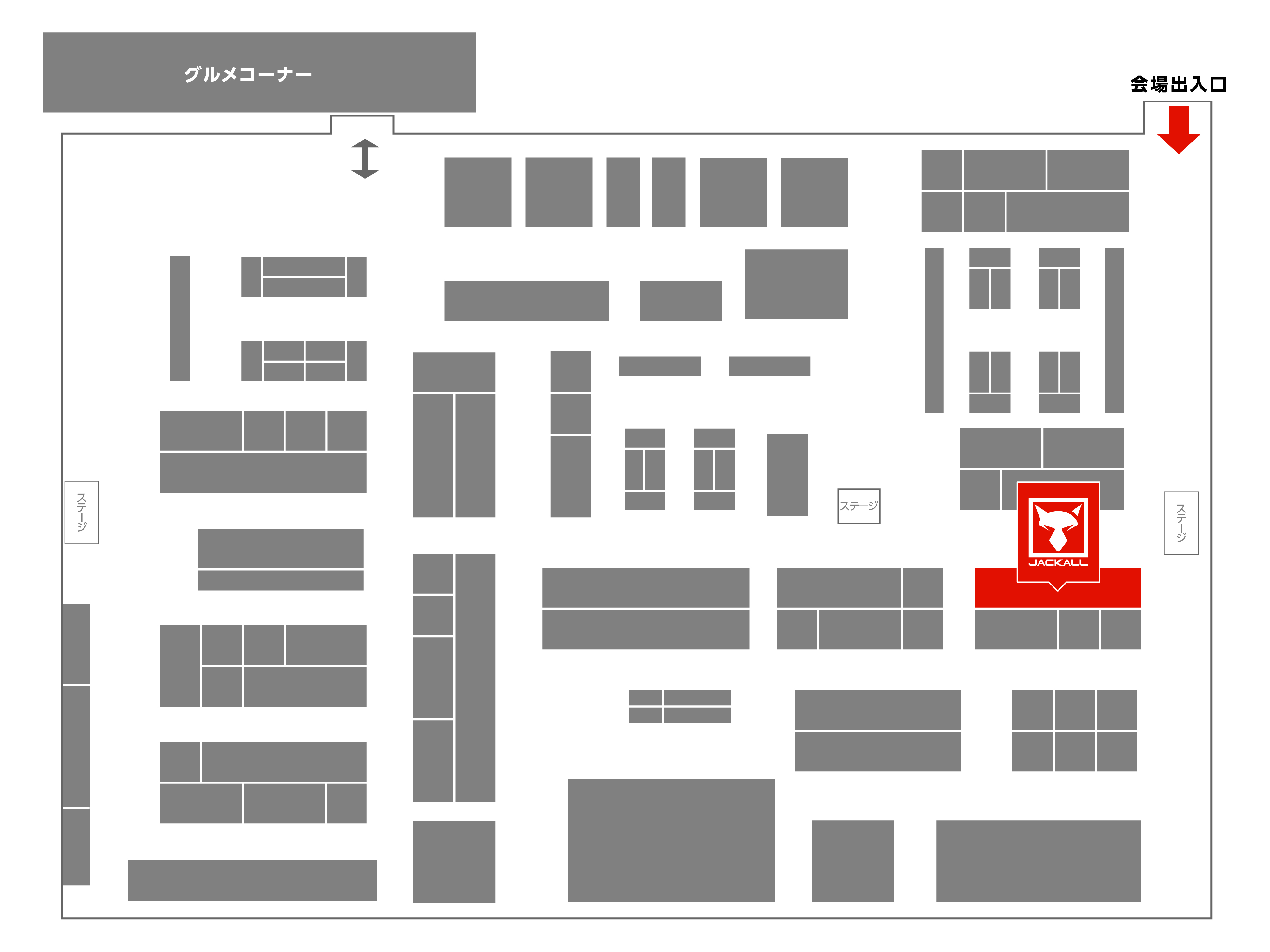 釣りフェス2026 ジャッカル会場マップ