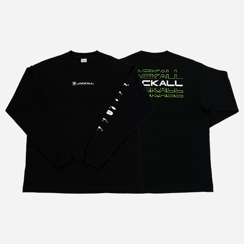 釣りフェス会場限定 ロングスリーブT 「ブラック/ホワイト」