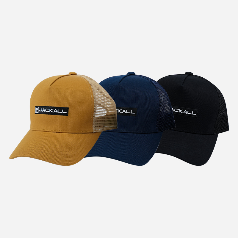 釣りフェス会場限定 メッシュキャップ 「キャメル/ネイビー/ブラック」