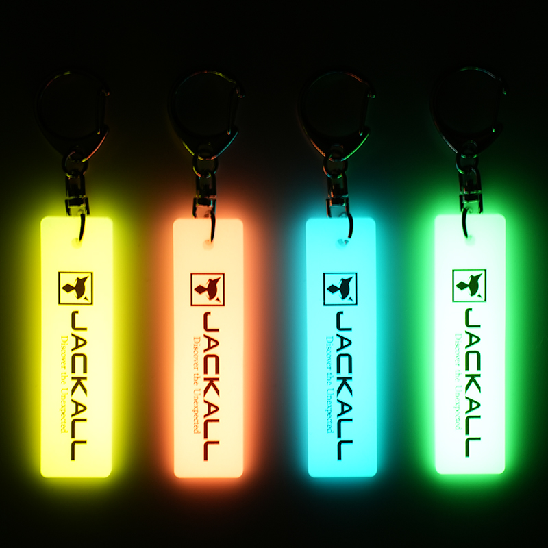 釣りフェス会場限定 グローキーホルダー 「グローピンク/グローブルー/グローイエロー/グロー」