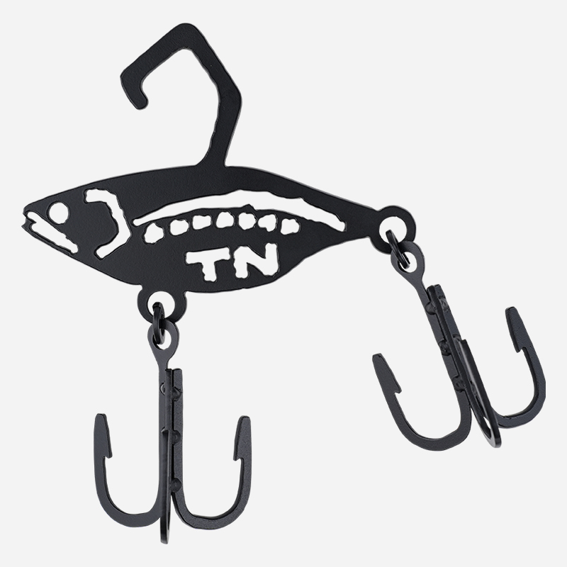 釣りフェス会場限定 アウトドアフック（TNシルエット）「ブラック」
