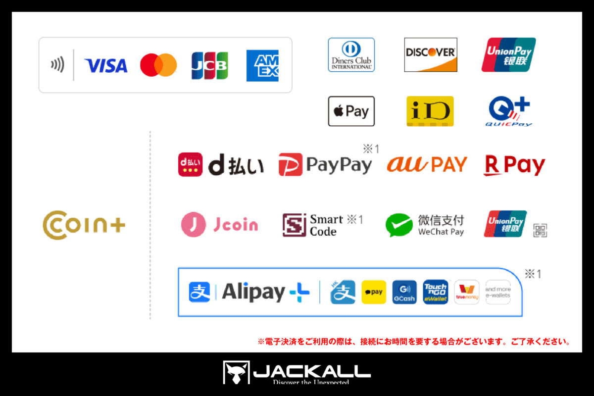 レジ 対応決済一覧